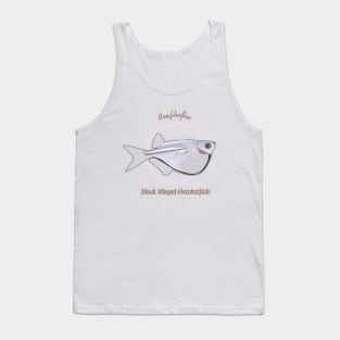 Black Winged Hatchetfish Tank Top